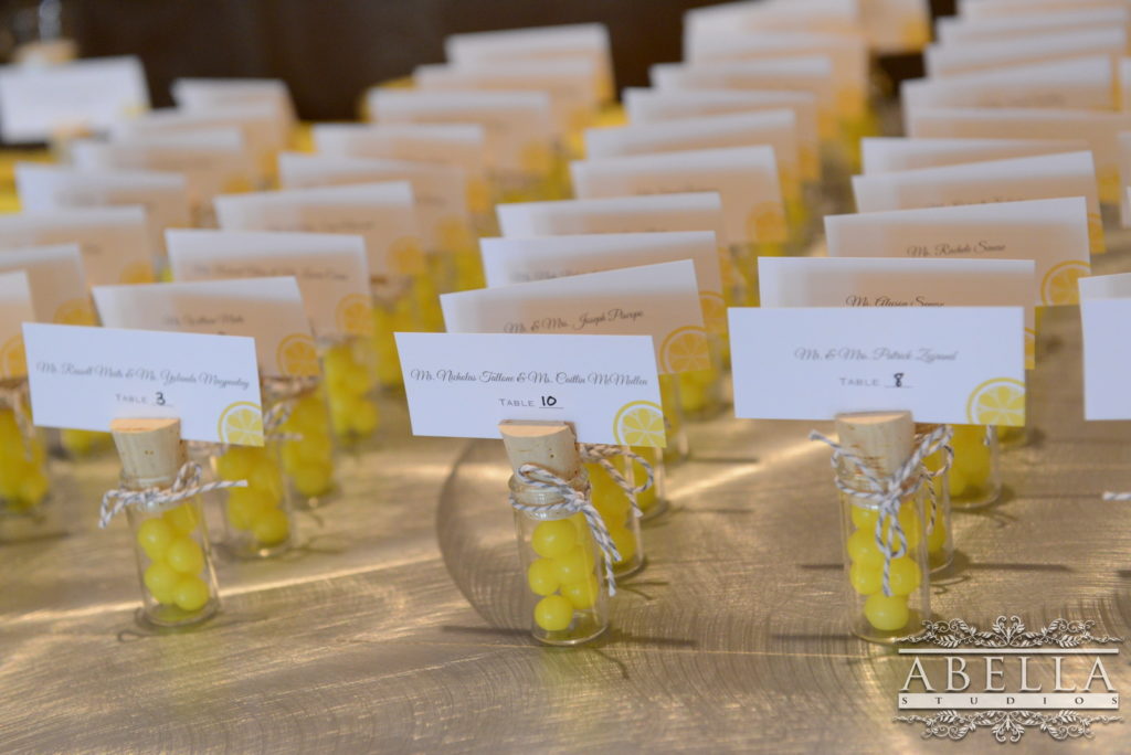 creative wedding reception place card ideas atlantis