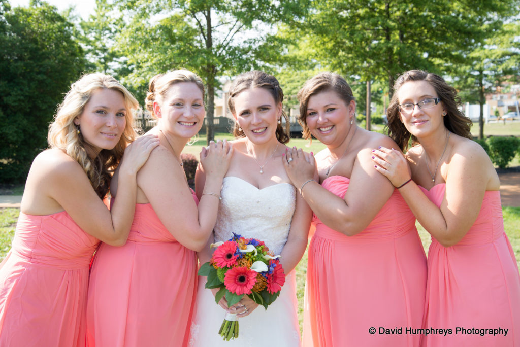 Bridesmaids wedding colors